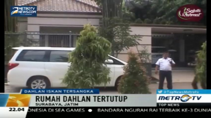 Ditetapkan Tersangka, Rumah Dahlan Iskan Tertutup bagi Wartawan