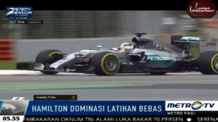 Lewis Hamilton Dominasi Latihan Bebas GP Kanada