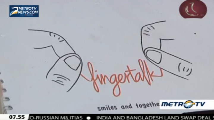 Fingertalked Cafe, Opens Doors for the Deaf