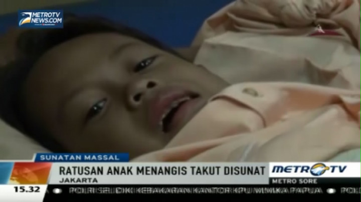 250 Anak Ikuti Sunatan Massal di Tanjung Priok 