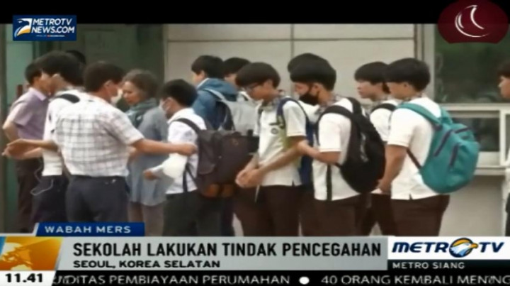 Hindari Penyebaran Virus Mers, Korea Selatan Liburkan Sekolah