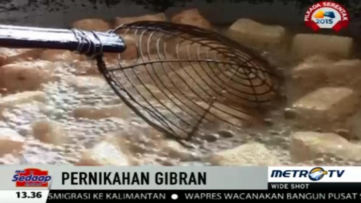 Tak Hanya Hidangan Katering, Gibran Juga Pesan dari Pedagang Jalanan