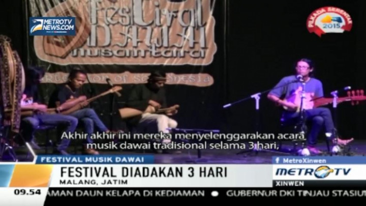 Lestarikan Budaya, Sekelompok Pemuda Malang Gelar Festival Dawai Nusantara 