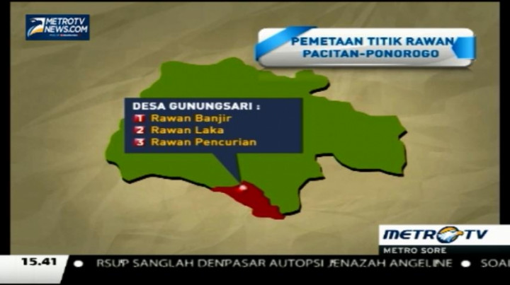 Waspadai Titik-titik Rawan di Pacitan-Ponorogo