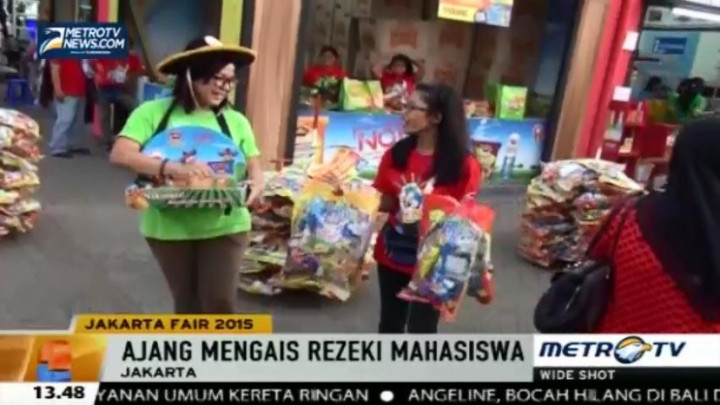 Jakarta Fair Jadi Ajang Mengais Rezeki Muda Mudi