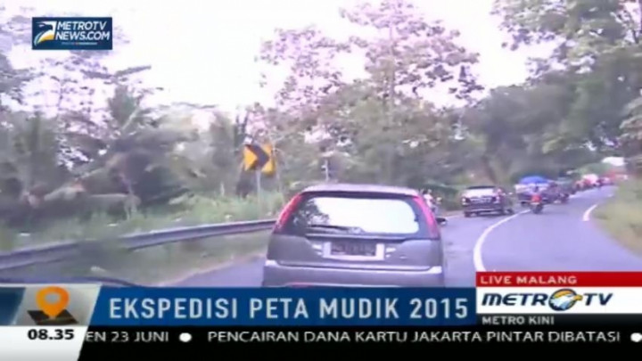 Waspadai Penyempitan Jalur di Kediri-Malang