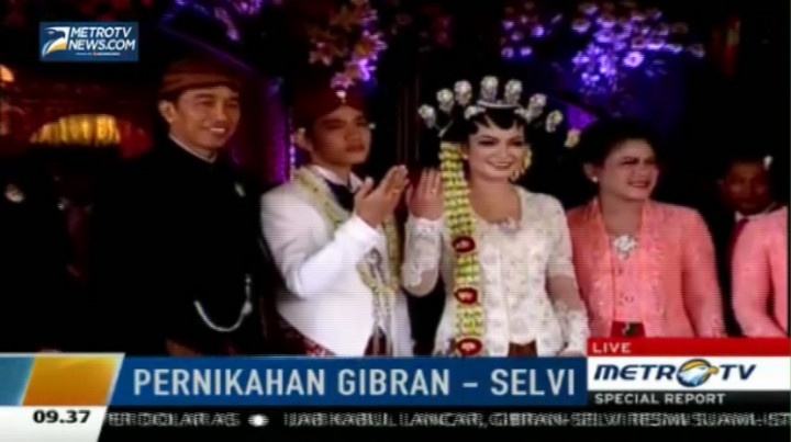 Resmi Jadi Suami-Istri, Gibran & Selvi Tunjukkan Cincin Nikah 