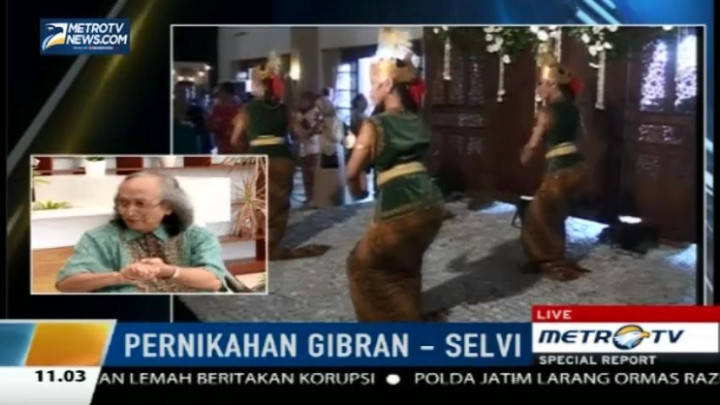 Tradisi Ndherek Mangayubagyo dalam Pernikahan Putra Jokowi