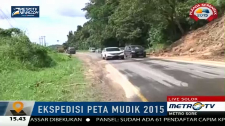 Dua Titik Jalur Menuju Solok Rawan Longsor 