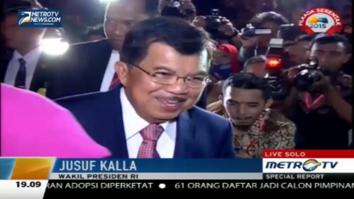 JK Ucapkan Selamat untuk Pernikahan Gibran-Selvi