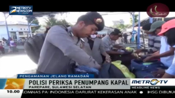 Jelang Ramadan, Pengamanan di Pelabuhan Parepare Diperketat