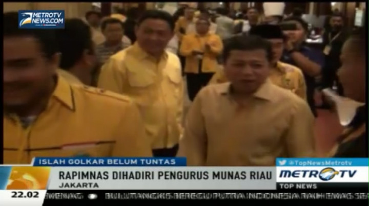 JK Batal Hadiri Rapimnas Golkar Munas Riau