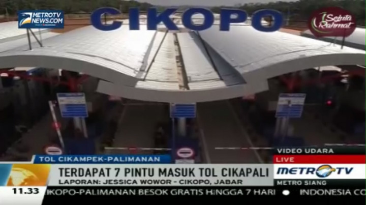 Resmi Beroperasi, Tol Cikapali Jadi Tol Terpanjang di Indonesia