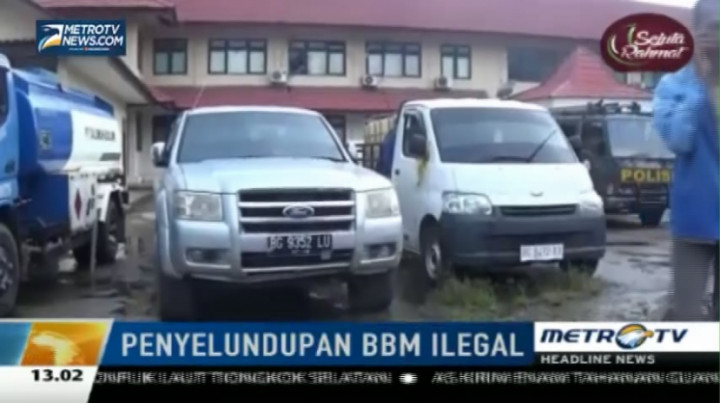 Polda Sumsel Gagalkan Penyelundupan 500 Liter Solar Ilegal 