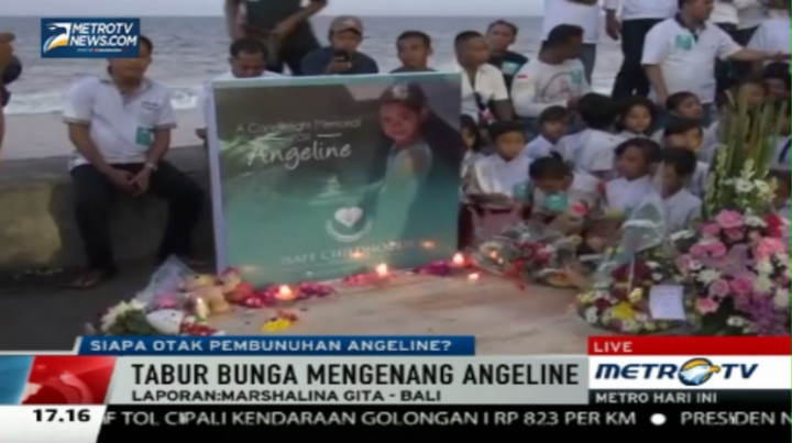 Kenang Kepergian, Teman-teman Angeline Nyanyikan Lagu Kesukaannya