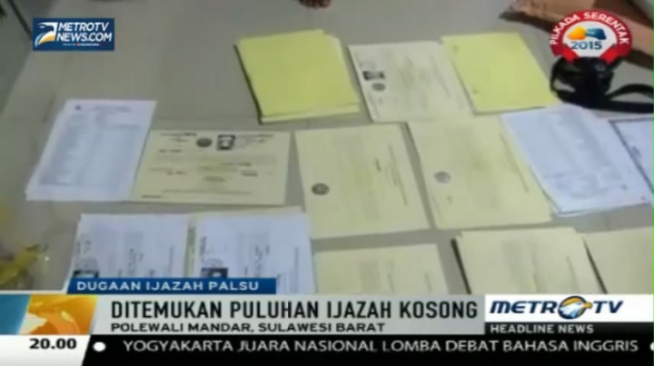 Rumah Dosen Pembuat Ijazah Palsu di Polewali Mandar Digeledah