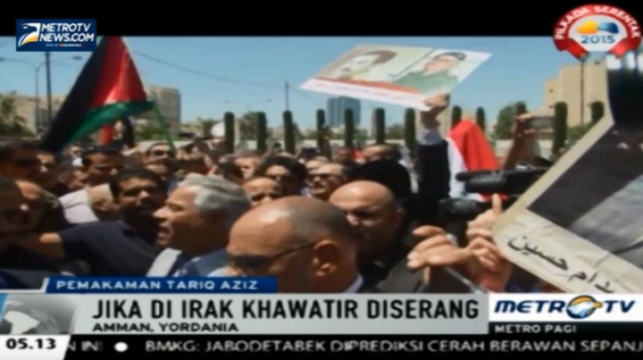 Mantan Wakil Perdana Menteri Irak Dimakamkan