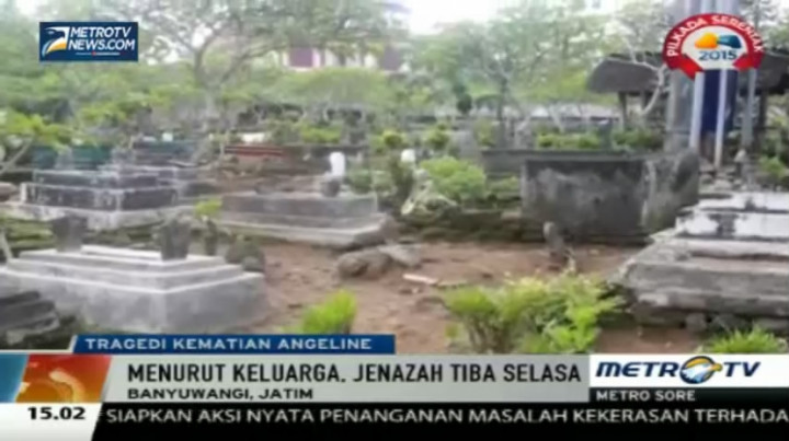 Jenazah Angeline akan Dimakamkan di Banyuwangi