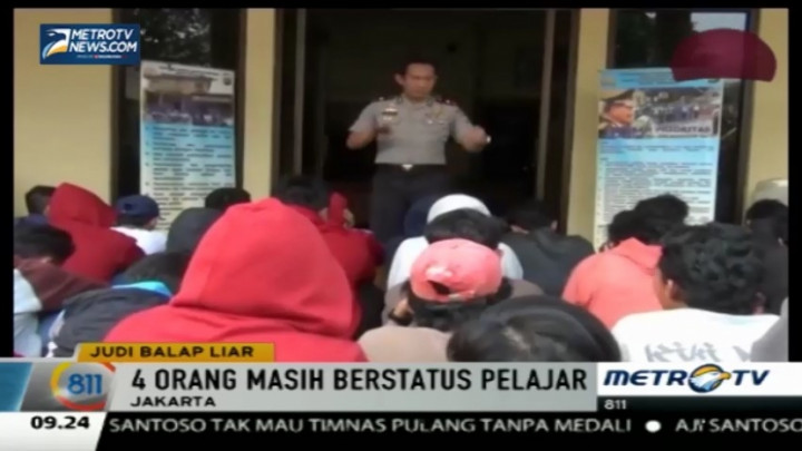 Judi Balap Liar, 47 Warga Cikupa Ditangkap Polisi