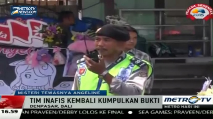 Tim Inafis Cari Bukti Baru Pembunuhan Angeline