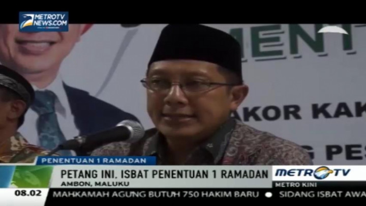 Sidang Isbat Penentuan Awal Ramadan Digelar Petang Ini