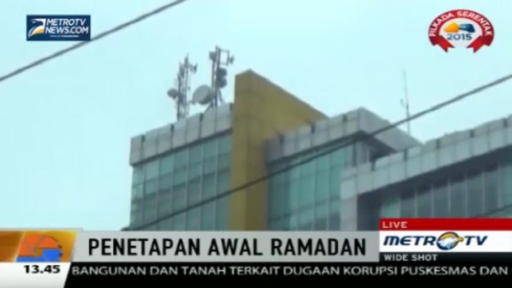 Kantor Gubernur Sumut Jadi Titik Pantau Hilal di Medan