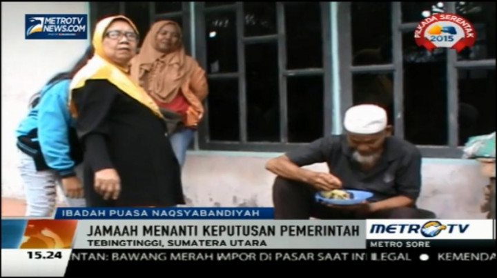 Pengikut Naqsabandiyah Tebing Tinggi Tunggu Hasil Isbat