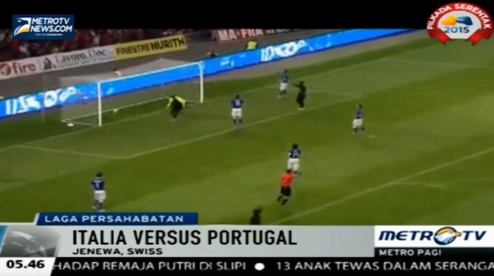 Portugal Menang Tipis 1-0 atas Italia pada Laga Uji Coba