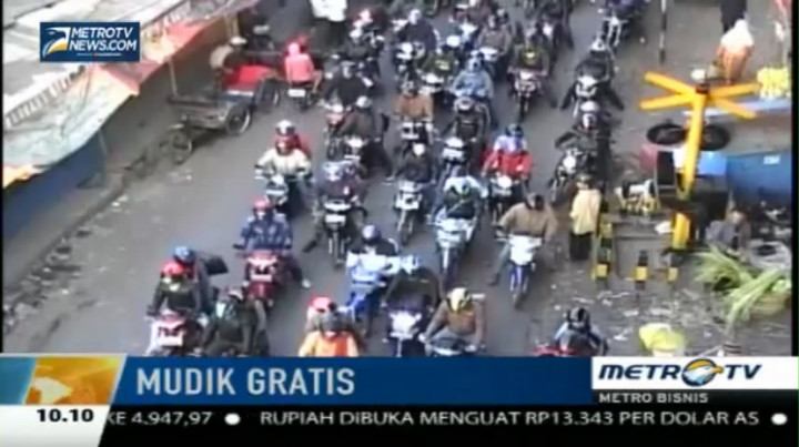 Program Mudik Gratis 2015 Dikhususkan untuk Pengendara Motor