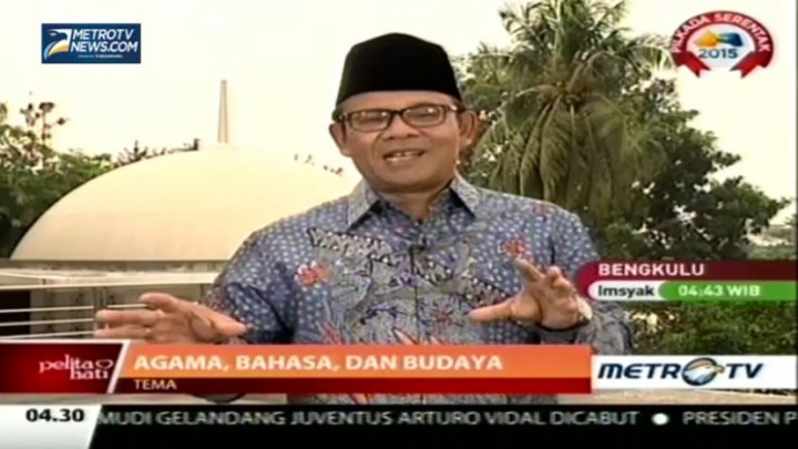 Pelita Hati: Agama, Bahasa dan Budaya (1)