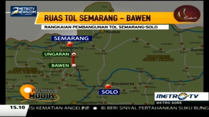 Tol Bawen-Ungaran Tak Punya Rest Area dan SPBU