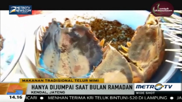 Jelang Puasa, Warga Kendal Berburu Telur Ikan Mimi