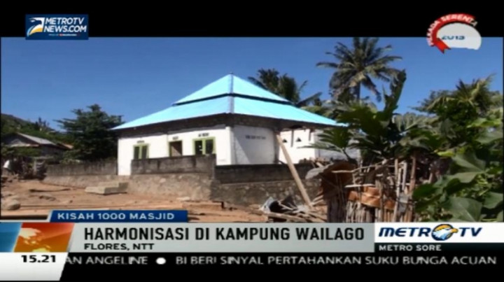 Masjid Baiturahman di Kampung Wailago