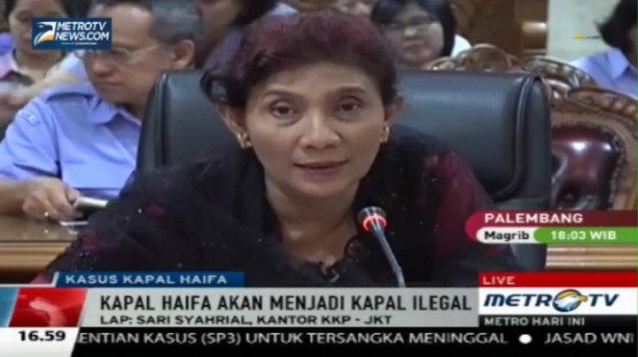 Indonesia akan Laporkan Kapal Hai Fa ke IMO