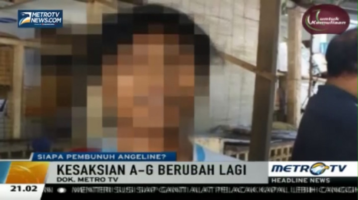 Agus Kini Mengaku Hanya Kuburkan Angeline 