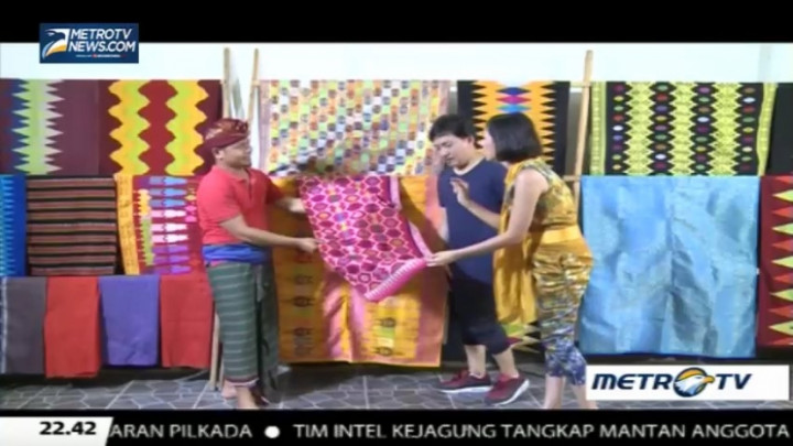 Melihat Proses Pembuatan Tenun Rangrang Khas Lombok 