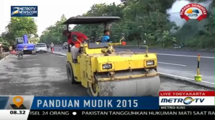 Jelang Arus Mudik, Jalan Wates-Yogyakarta Diperlebar Jadi 4 Lajur