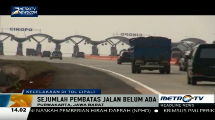 Tol Cipali Kurang Rambu dan Lampu Jalan