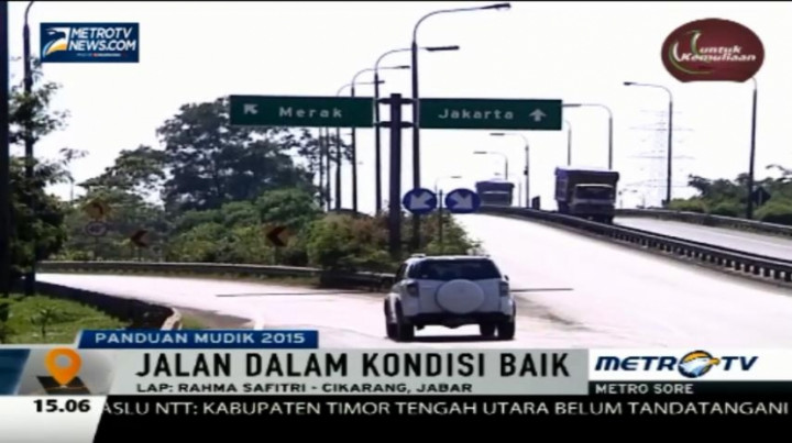 Tim Panduan Mudik Lewati Jalur Merak-Cikarang