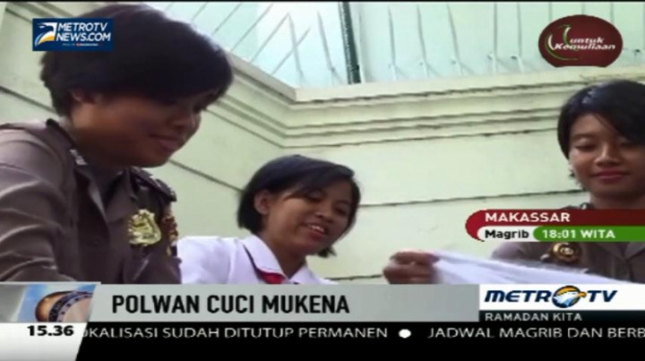 Aktivitas Mulia Polwan di Sejumlah Daerah saat Ramadan