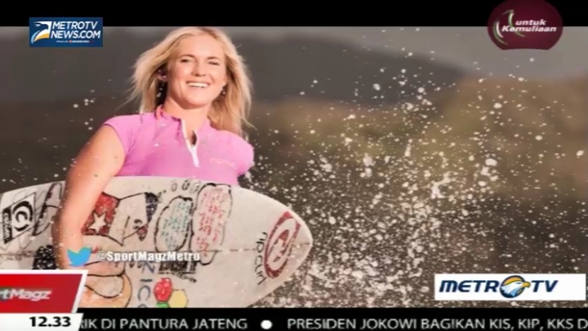 Pengalaman Diserang Hiu Tak Membuat Peselancar Cantik Ini Jauh dari Prestasi