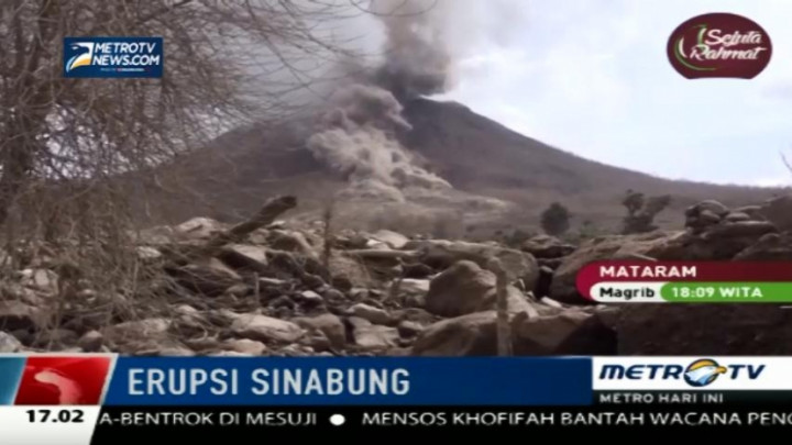 Erupsi Sinabung Ganggu Sistem Pendidikan di Karo