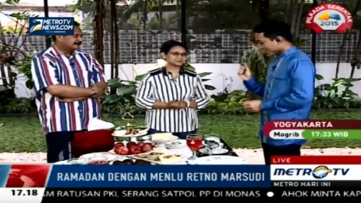 Menlu Retno: Berpuasa di Indonesia Lebih Nyaman 