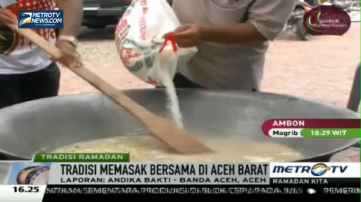 Tradisi Ramadan di Aceh dan Surabaya 