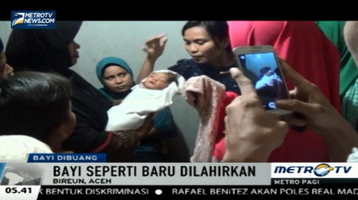 Warga Dihebohkan dengan Penemuan Bayi Laki-laki
