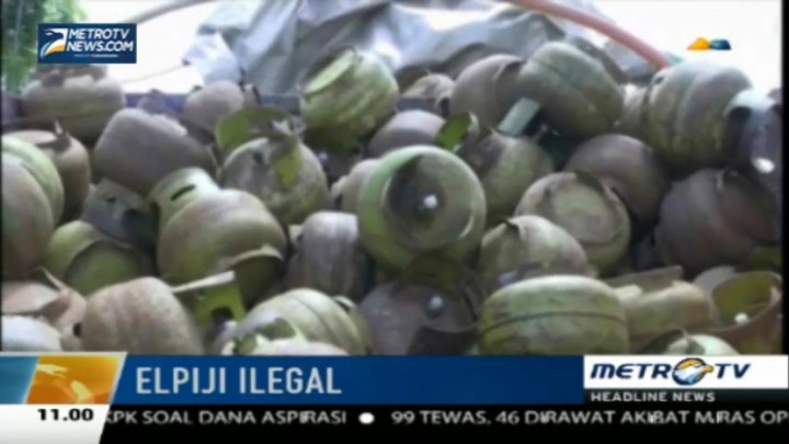 546 Gas Elpiji Ilegal Asal Samarinda Disita Polres Bulungan