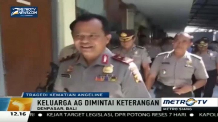 Keluarga Dimintai Keterangan Terkait Latar Belakang Agus