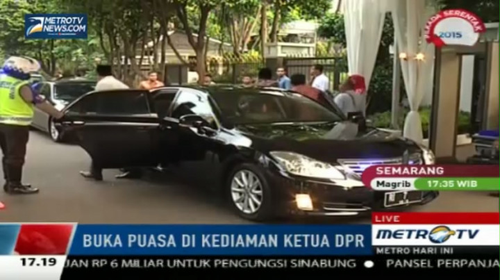 Jokowi-JK Buka Bersama di Rumah Setya Novanto