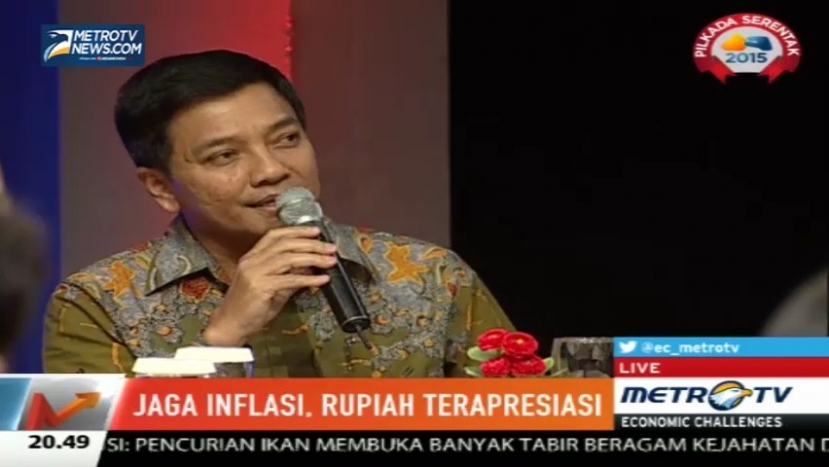 Jaga Inflasi, Rupiah Terapresiasi (4) 