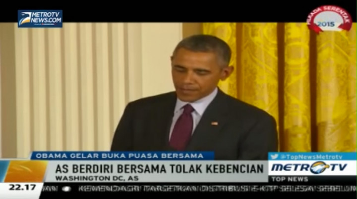 Obama Gelar Buka Puasa Bersama di Gedung Putih